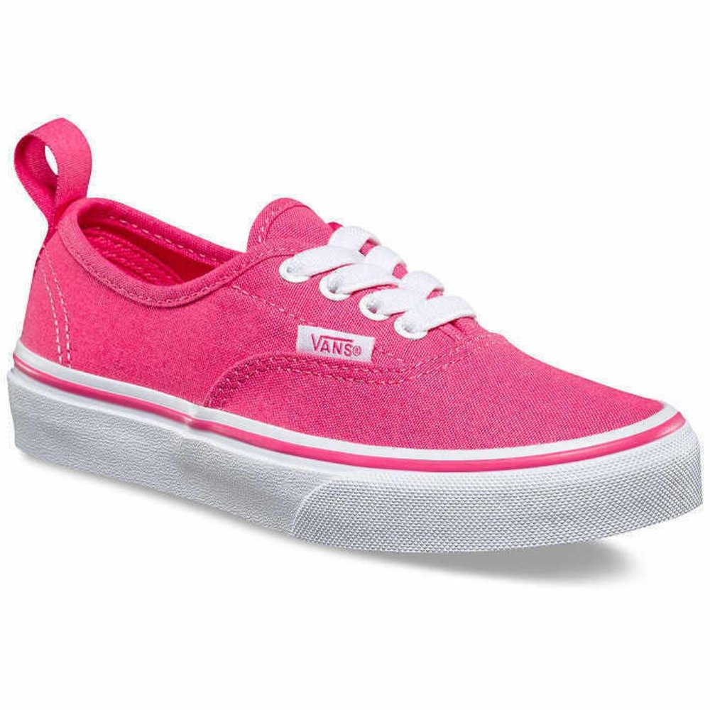 VANS Authentic Elastic Little Kids / Preschool Sneakers (Hot Pink / White)